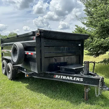 Bumper Pull Dump Trailer