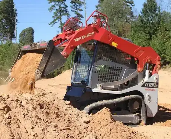 Skid Steer On Tracks